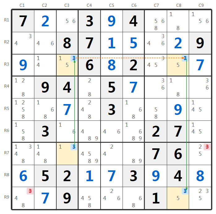Sudoku Skyscraper Example